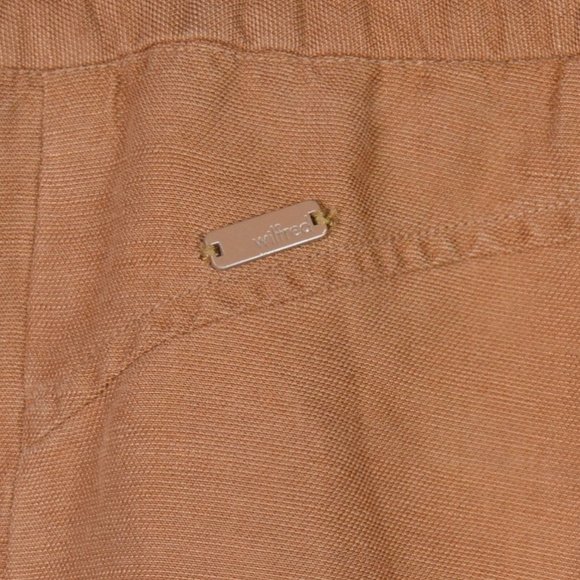 Wilfred Buttons fly Linen Blend  short size zero vacation,bike core - Picture 11 of 12